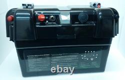 SuperBatt Powered 12V Battery Box Leisure Marine Motorhome Caravan Boat Camping