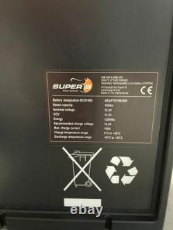 Super B 100 Ah 12v leisure battery