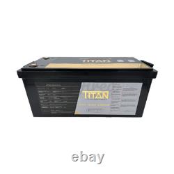 TITAN 12V 460AH (5888WH) Heated Lithium LiFePO4 Leisure Battery WithBluetooth