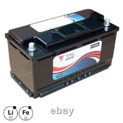 TN 12v 105ah Lithium Leisure Battery LiFePO4 Motorhome Camper Caravan DC9.62C