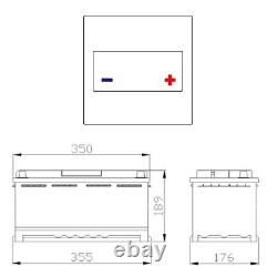 TN 12v 105ah Lithium Leisure Battery LiFePO4 Motorhome Camper Caravan DC9.62C