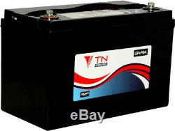 TN Power 12V 100Ah Lithium Leisure Battery for Camper Motorhome Boat