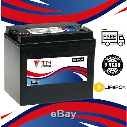 TN Power 12V 33Ah Lithium Battery for Mobility, Golf Leisure 7000 Life Cycles