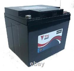 TN Power 12V 42Ah Lithium LiFePo4 Leisure Battery for Golf & Mobility, TN42