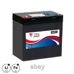 TN Power 60ah 12v Lithium Leisure Battery Heavy Duty Camper VW Van Boat DC9.60