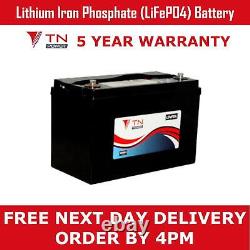 TN Power Lithium 12V 100Ah Leisure Battery with Heater LiFePO4 TN100