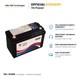 Tn Power Lithium 12.8v 150ah Leisure Battery Lifepo4 Bluetooth And Heater