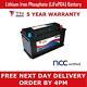 Tn Power Lithium Leisure Battery 12v 110ah Lifepo4 For Camper, Motorhome, Boat