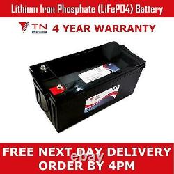 TN Power Lithium Leisure Battery 12V 320Ah LiFePO4 for Camper, Motorhome, Boat