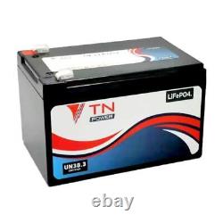 TN Power TN12 Lithium 12V 12Ah Leisure Battery LiFePO4