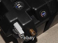 TROLLING LEISURE BATTERY BOX FUSED 100A 12V LIGHTER SOCKET 2 x USB SB50 LED LAMP