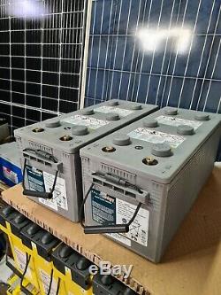 Two Deka Unigy High Rated 200ah (6kw) Leisure/solar Off Grid Power Batteries