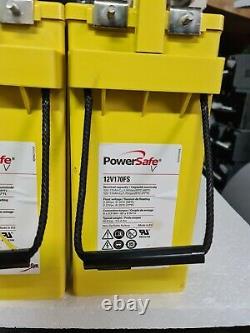 Two Powersafe Fs 24v-170ah (4.3kw) Leisure /solar / Off Grid Power Batteries