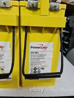 Two Powersafe Fs 24v-180ah (4.3kw) Leisure /solar / Off Grid Power Batteries