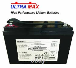 ULTRAMAX 100Ah 12V LITHIUM LEISURE BATTERY