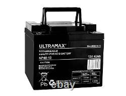 ULTRAMAX 12V 40A (38AH 42AH 45AH) AGM/GEL Leisure & Mobility Application Battery