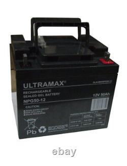 ULTRAMAX 12V 50A (40AH 45AH 42AH) AGM/GEL Leisure & Mobility Application Battery