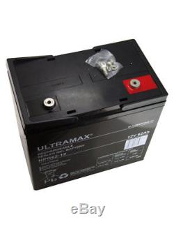 ULTRAMAX 12V 62AH (55AH 60AH) AGM/GEL Leisure & Mobility Application Battery