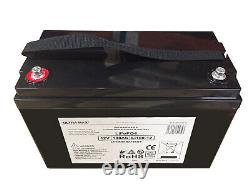 ULTRAMAX LEISURE BATTERY 12V 100AH LITHIUM IRON PHOSPHATE LiFePO4