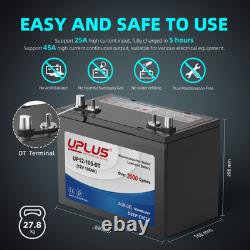 UPLUS 12V 105Ah Leisure Battery UP12-105-DT, 2000 Cycles, DT Terminal
