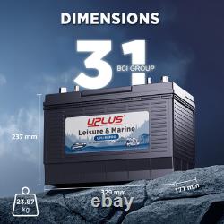 UPLUS 12V 90Ah Leisure Battery UPL-90PRO, 700A CCA, DT Terminal