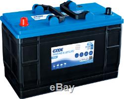Ultra Deep Cycle Battery 12V 115AH (110AH) ER550 EXIDE Leisure Marine Dual Range