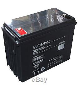 Ultramax 12V 130AH Sealed Leisure Battery for Leisure & Marine Range XV27MF