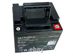 Ultramax 12V 40AH (38AH 42AH) AGM/GEL Leisure & Mobility Application Battery