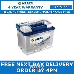 Varta 12V 60Ah Dual Purpose Leisure Battery for Caravan, Boat LED60