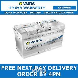 Varta LA95 Leisure Battery AGM 95Ah Dual Purpose for Caravan, Boat & Motorhome