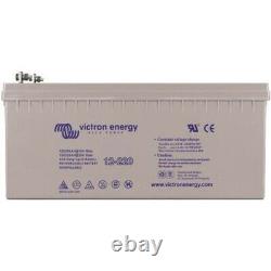 Victron 12V 220Ah Gel Deep Cycle Leisure Battery Long Life Off-Grid Boat DC9.46