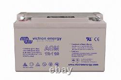 Victron 12v AGM 110Ah Leisure Battery Deep Cycle Boat Motorhome Camper DC9.42