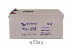 Victron 220Ah 12V Deep Cycle Gel Acid Battery Leisure Battery Solar Battery NEW