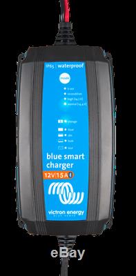 Victron Blue Smart IP65 15A Battery Charger 12/15 with FREE Wall Mount Leisure