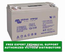 Victron Energy 12V 110Ah Gel Battery BAT412101104 Boat Motorhome Solar Leisure