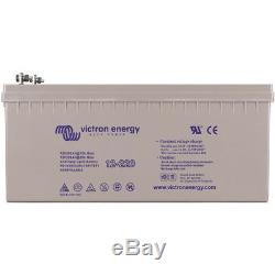 Victron Energy 12V 220Ah Gel Deep Cycle Leisure Battery For Motorhome Boat Solar