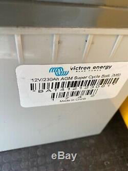 Victron Energy 12V 230Ah AGM Super Cycle Leisure Battery (M8) BAT412123081