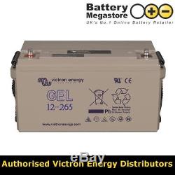 Victron Energy 12V 265Ah Gel Deep Cycle Leisure Battery BAT412126101
