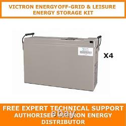 Victron Energy 48V AGM Battery Off-Grid & Leisure Energy Storage Kit