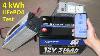 Wattcycle 12v 314ah Lifepo4 Battery Test