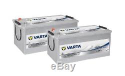 X2 Varta LFD230 12v 230Ah Leisure Battery Deep Cycle Maintenance Free
