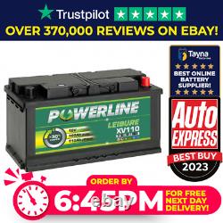 XV110 Powerline Dual Purpose Leisure Battery 12V 110Ah