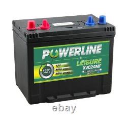 XV24MF Powerline 12V Leisure Battery CXV for Leisure & Marine