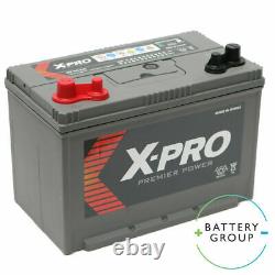 XV27MF NUMAX 12V 95AH XPRO replacement TR27 Deep Cycle Leisure Traffic Battery