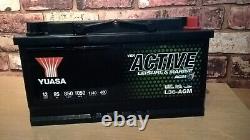 YUASA L36-AGM 95Ah LEISURE MARINE AGM BATTERY 12 VOLT 850 A(EN) 1050 MCA 1140 WH