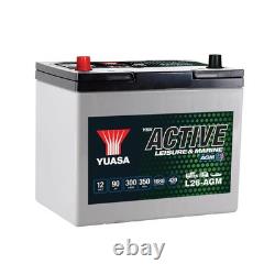 Yuasa L26-AGM Active Leisure AGM Battery 12v 90Ah 300A
