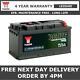Yuasa L36-efb Leisure Battery 100ah, Xv110 Case Size, 353x175x190mm Low Height
