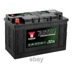 Yuasa YBX Active L35-100 12V 100Ah NCC Verified Leisure Battery