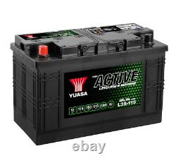 Yuasa YBX Active L35-115 12V 115Ah NCC Verified Leisure Battery