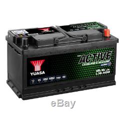 Yuasa YBX Active L36-AGM 12V 95Ah NCC Class A Verified Leisure Battery